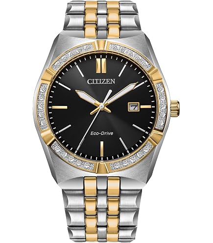 Amazon.com: CITIZEN Men's Eco-Drive Sport Luxury Watch, Two-Tone